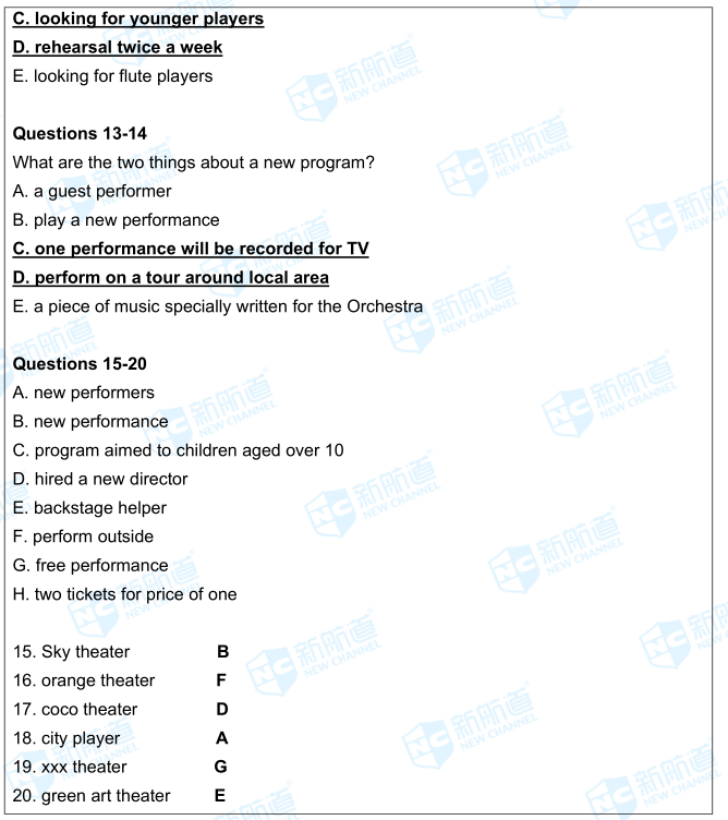 雅思6.3機(jī)經(jīng)考試