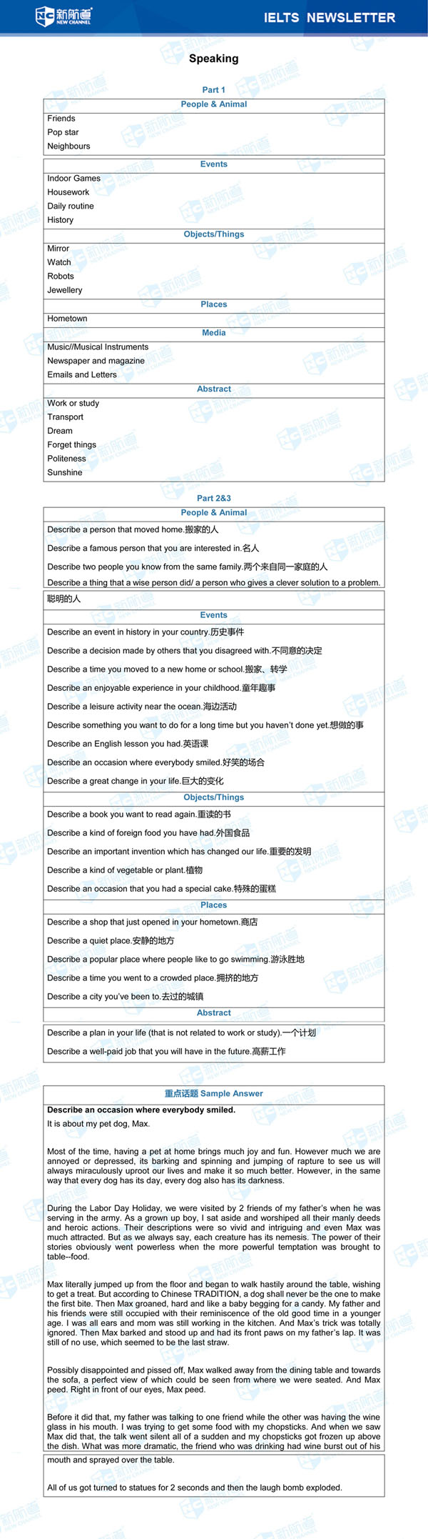 雅思機(jī)經(jīng)