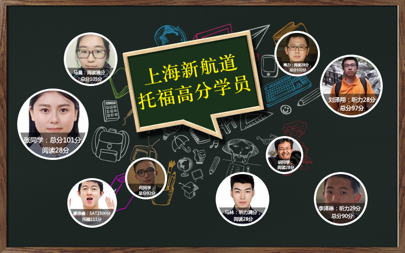 托福高分學員